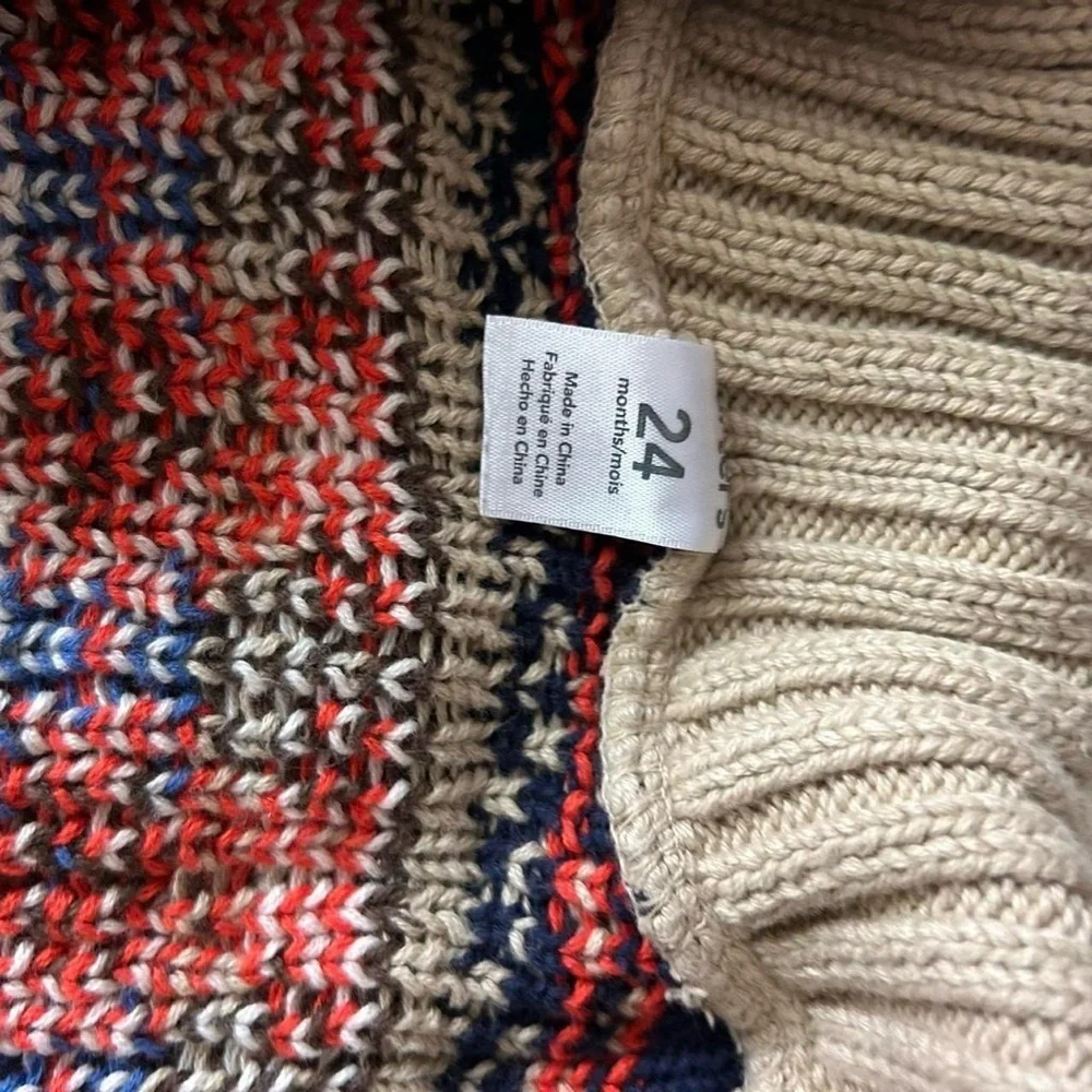 Carters Boys 24 months cardigan-  thick and adorable